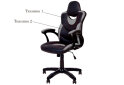 Image 5 - Комп'ютерне крісло Новий Стиль Gosu Tilt PL73 / Р 71x71x129 см, чорний