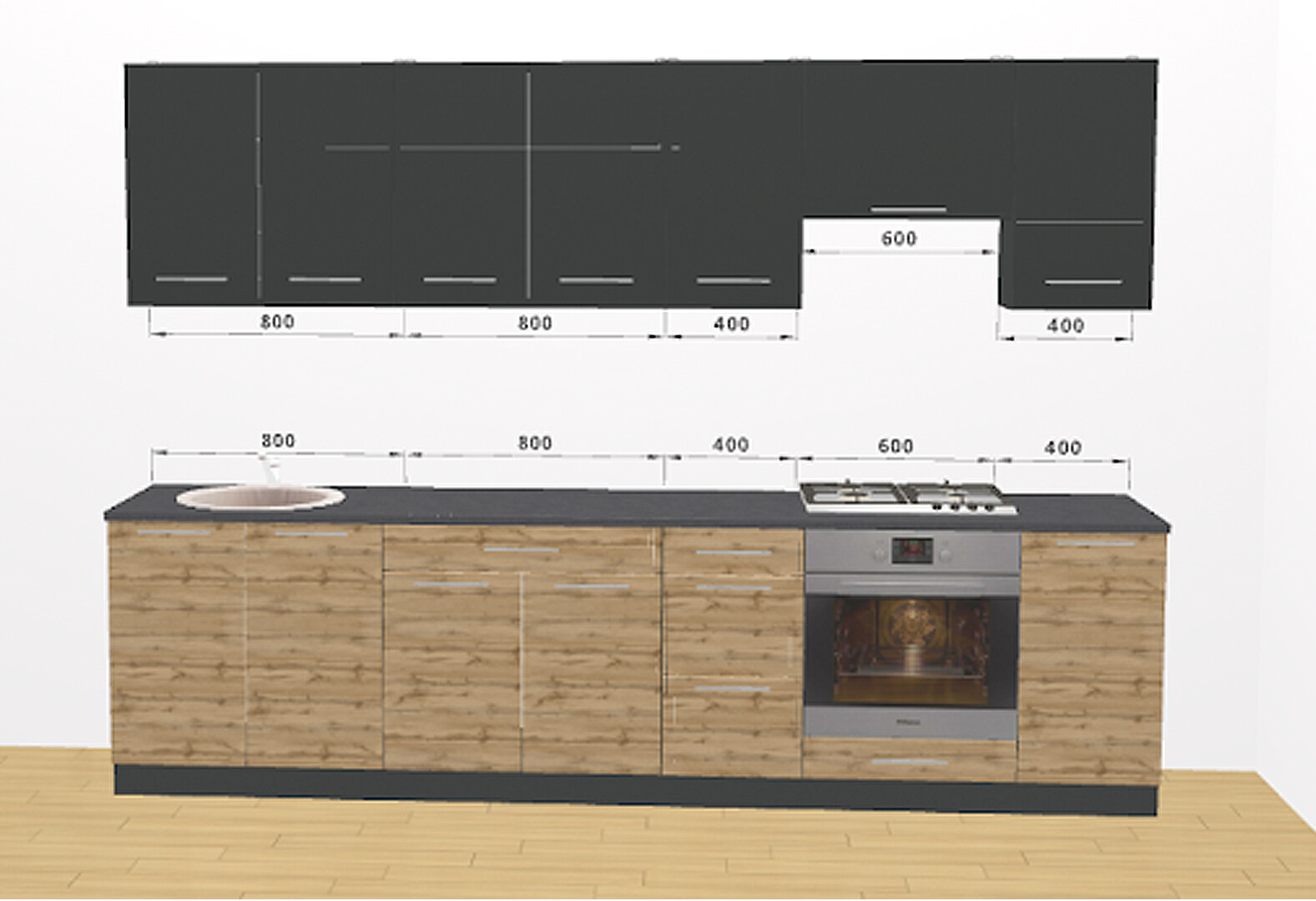 Фото 3 - Кухня Марта 3.0 Свит Меблив