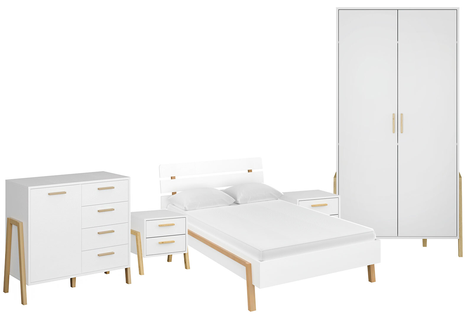 Фото 1 - Спальня 2D (з ліжком 120) Бель / Belle VMV holding