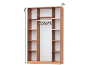 Фото Корпус Комби 1600х450 Шкаф-купе 2D 1600 Мебель Стар