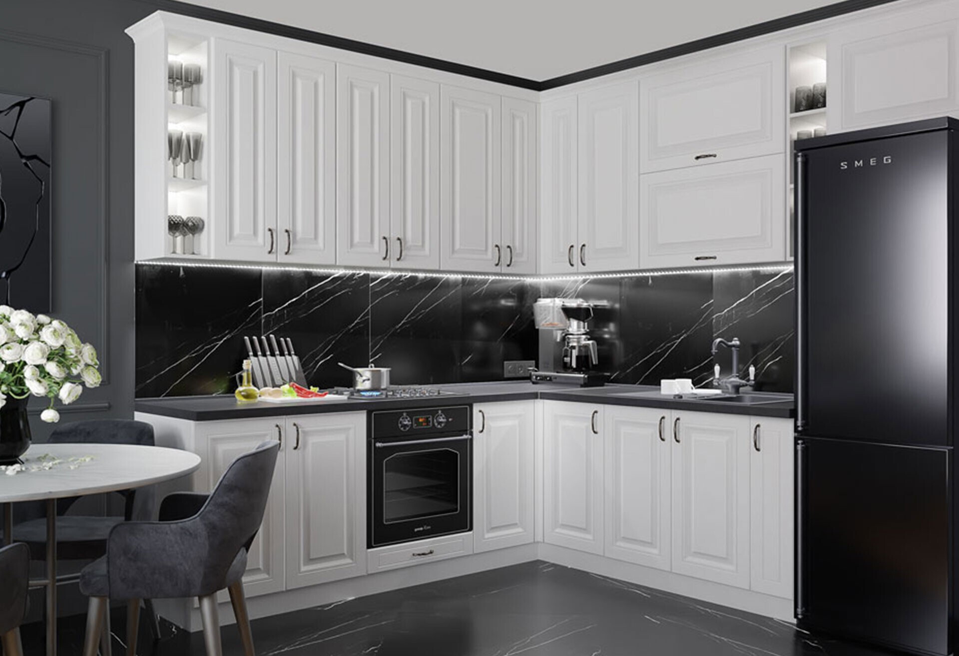 Фото 1 - Кухня Браво 2.4х2.0 Вип-Мастер