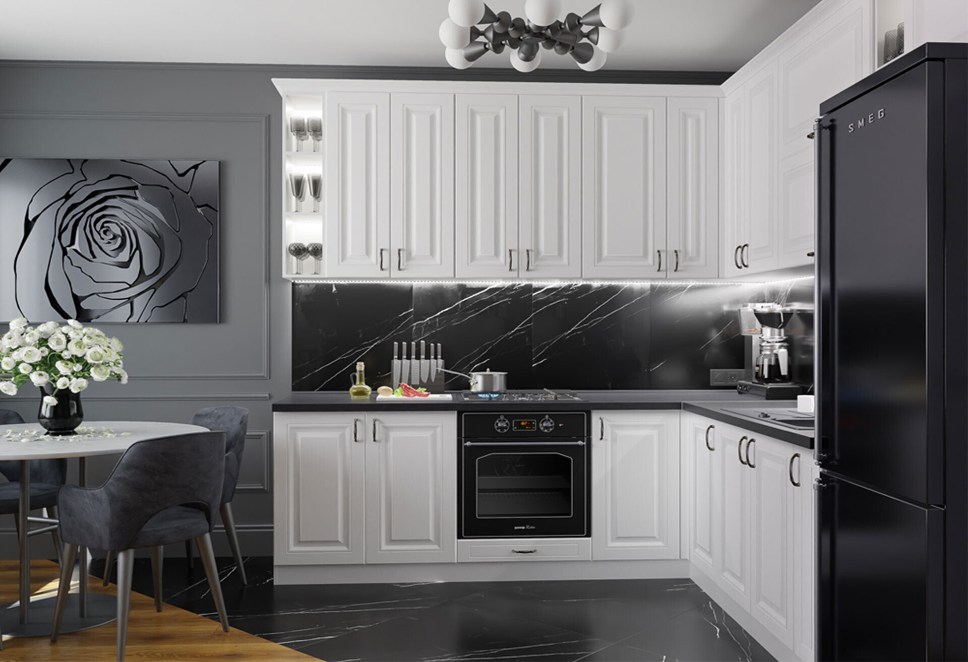 Фото 2 - Кухня Браво 2.4х2.0 Вип-Мастер