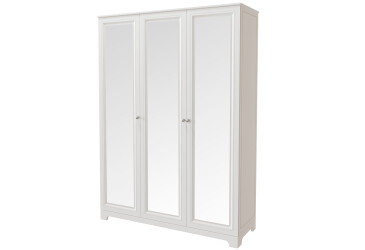 Фото Шкаф Вип-Мастер Мадрид 3-дверный V.1 с зеркалом 152 см