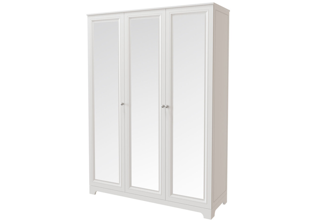 Фото Шкаф Вип-Мастер Мадрид 3-дверный V.1 с зеркалом 152 см