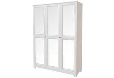 Фото Шкаф Вип-Мастер Мадрид 3-дверный V.2 с зеркалом 152 см