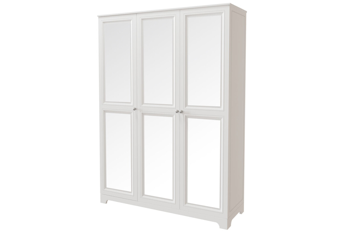 Фото Шкаф Вип-Мастер Мадрид 3-дверный V.2 с зеркалом 152 см