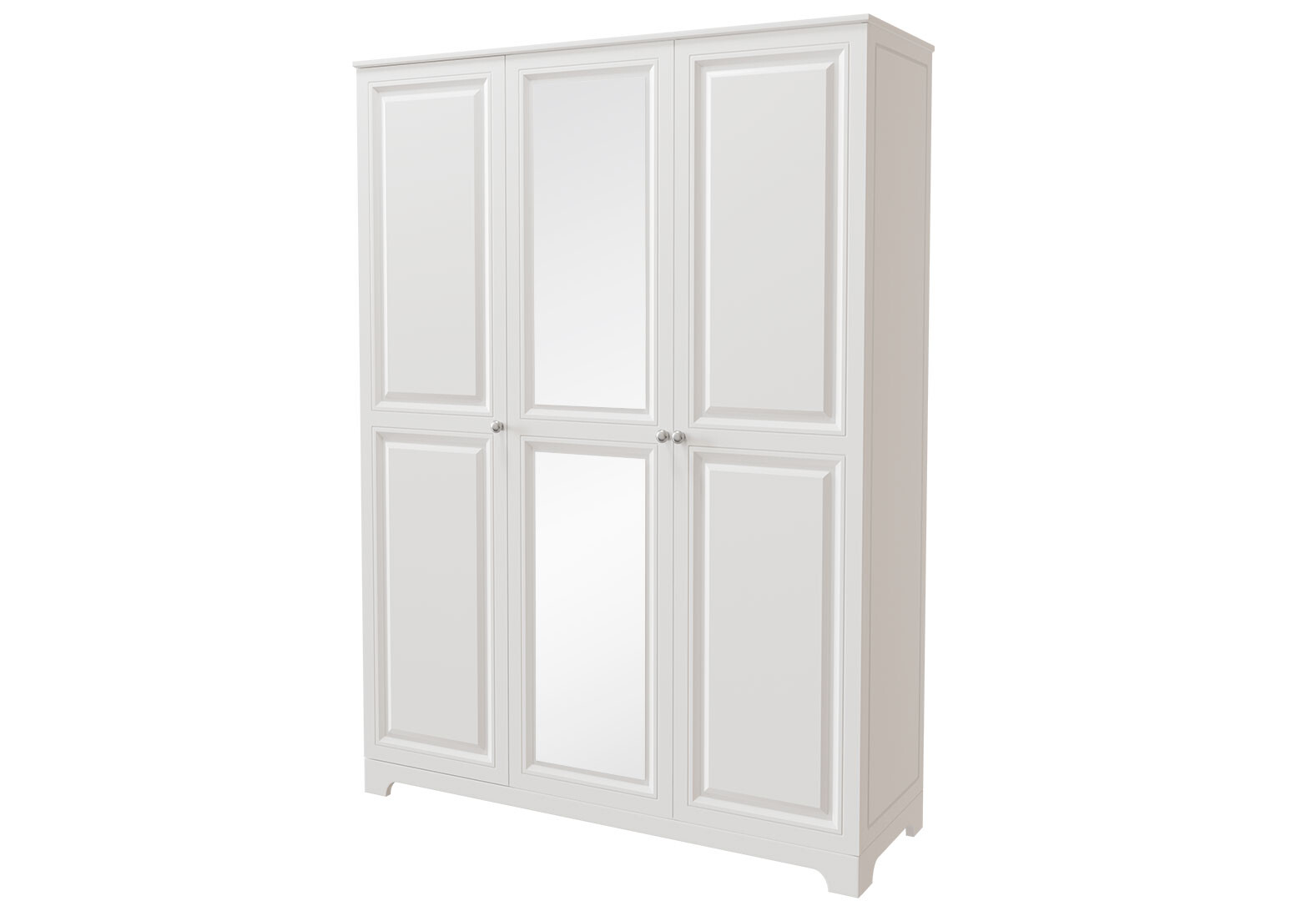 Фото 1 - Шкаф Вип-Мастер Мадрид МДФ 3-дверный V.2 с зеркалом 152 см