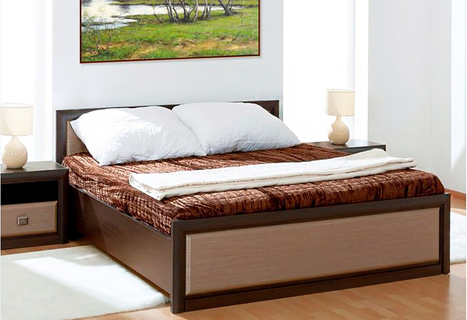 Фото 2 - Спальня Коен МДФ Нові направляючі 3Д (ліжко 180) Гербор