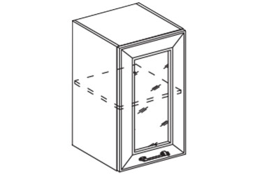 Фото В 50 Ск (фасад МДФ) Марго Svit Mebliv