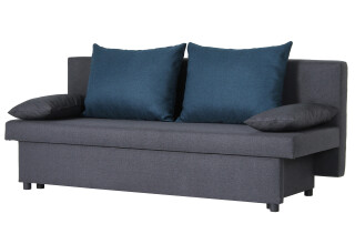 Фото Диван Morgan Furniture Нео 192x82 см темно-сірий (Мальмо 96 / Мальмо 81)