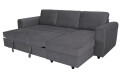Фото 3 - Мягкий уголок Morgan Furniture Райз 245x150 см темно-серый (Савана 05)