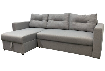 Фото Мягкий уголок Вика Сити B 234x140 см серый (Мальмо 90)