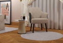 Image 4 - Стілець кухонний UMa Асті (темні опори) 54x64x82 см м'який з підлокітниками