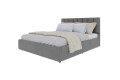 Фото 1 - Ліжко-подіум UMa Монро 140х200 см підйомне, сіро-коричневе (Fancy 96)