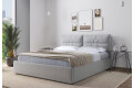 Фото 2 - Ліжко-подіум UMa Верона 140х200 см підйомне, світло-сіре (Soro 83) 