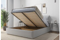 Фото 5 - Ліжко-подіум UMa Верона 140х200 см підйомне, світло-сіре (Soro 83) 