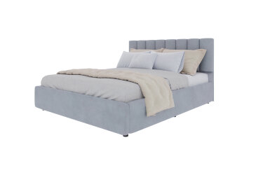 Image Кровать-подиум UMa Монро 160х200 см подъемная, серое (Fancy 85)
