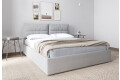 Фото 4 - Ліжко-подіум UMa Верона 160х200 см підйомне, світло-сіре (Soro 83) 