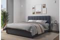 Фото 2 - Ліжко-подіум UMa Трініті 140х200 см підйомне, графіт (Fancy 97)