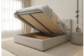 Фото 7 - Кровать-подиум UMa Жасмин 140х200 см подъемная, светло-бежевое (Fancy 06)