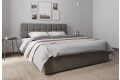 Фото 4 - Ліжко-подіум UMa Трініті 160х200 см підйомне, сіро-коричневе (Fancy 96)