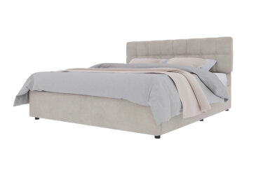 Image Кровать-подиум UMa Тринити 140х200 см подъемная, бежевое (Fancy 11)
