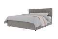 Фото 1 - Ліжко-подіум UMa Трініті 180х200 см підйомне, сіро-коричневе (Fancy 96)