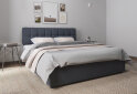 Image 4 - Кровать-подиум UMa Тринити 160х200 см подъемная, графит (Fancy 97)