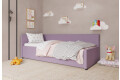 Фото 2 - Ліжко UMa Джерсі 90х200 см розкладне фіолетове (Soro 65) 