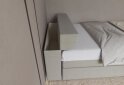 Image 5 - Кровать-подиум UMa Инфанта 140х200 см подъемная, светло-серое (Soro 83)