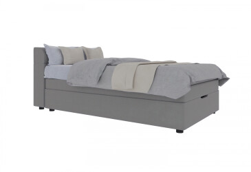 Фото Ліжко-подіум UMa Інфанта 140х200 см підйомне, світло-сіре (Soro 83)