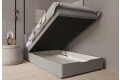 Фото 4 - Ліжко-подіум UMa Інфанта 140х200 см підйомне, світло-сіре (Soro 83)