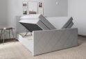 Image 4 - Кровать-подиум UMa Луна 180х200 см подъемная, светло-серое (Soro 83)
