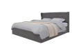 Фото 1 - Ліжко-подіум UMa Жасмін 140х200 см підйомне, сіро-коричневе (Fancy 96)