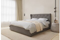 Фото 6 - Кровать-подиум UMa Жасмин 140х200 см подъемная, серо-коричневое (Fancy 96)