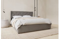 Фото 5 - Кровать-подиум UMa Жасмин 160х200 см подъемная, серо-коричневое (Fancy 96)