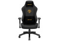Зображення 1 - Комп'ютерне крісло Anda Seat Phantom 3 70x55x134 см ігрове, чорне із золотом
