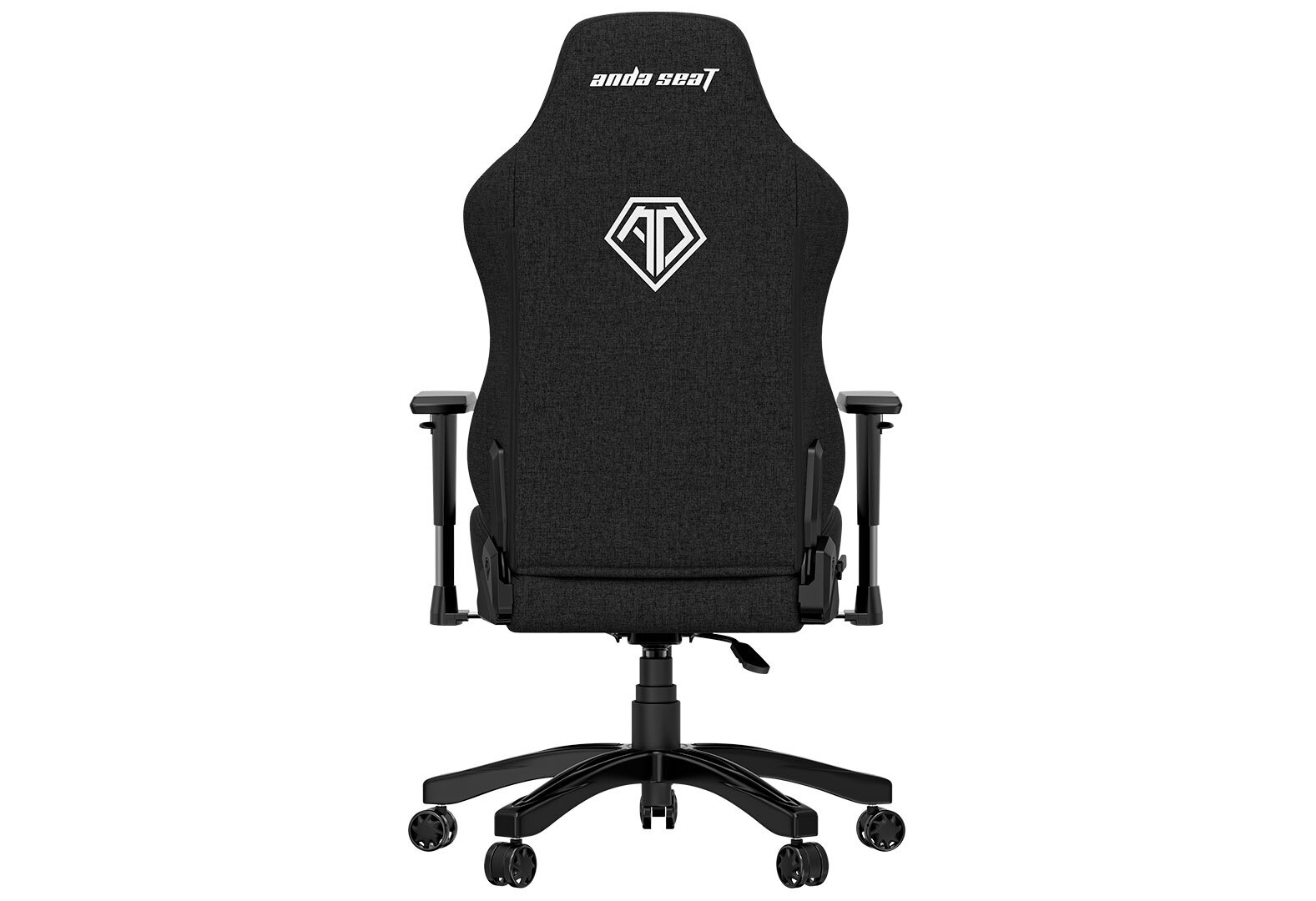 Фото 2 - Комп'ютерне крісло Anda Seat Phantom 3 Fabric 70x55x134 см ігрове, чорне