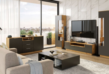 Фото Модульная гостиная Луна МироМарк