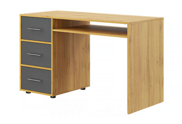 Фото Стол компьютерный Киевский стандарт КС-09 120x60 см с ящиками и полкой