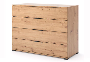 Фото Комод МироМарк Тедди с 4 ящиками 110 см, дуб артизан