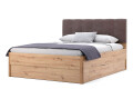 Фото 1 - Ліжко-подіум MiroMark Тедді (без вкладу) 160x200 см з шухлядами, дуб артизан