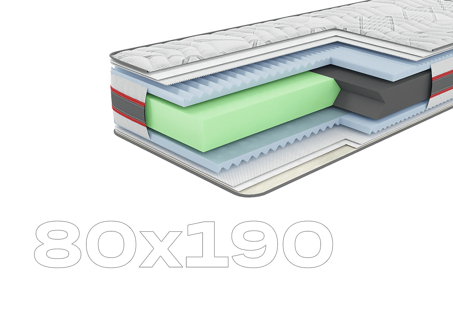 Фото 1 - Матрас Карбон (серия Extra) Come-for