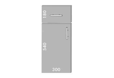 Фото Фасад dpl ф-32 Blum