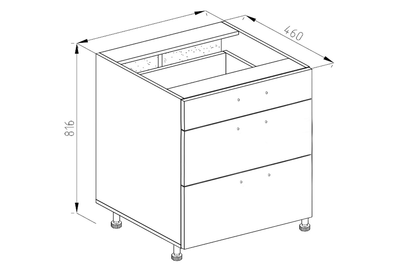 Фото 1 - Н 60 3Ш (1+2) LUX Софі Лак Світ Меблів
