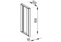 Image 1 - В вставка (h-920) (фасад ДСП) Домініка Світ Меблів