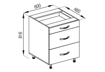 Фото Н 60 3Ш (1+2) LUX