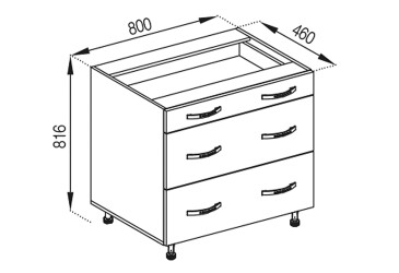 Фото Н 80 3Ш (1+2) LUX