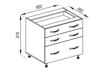 Фото Н 80 3Ш (2+1) LUX Оля Svit Mebliv