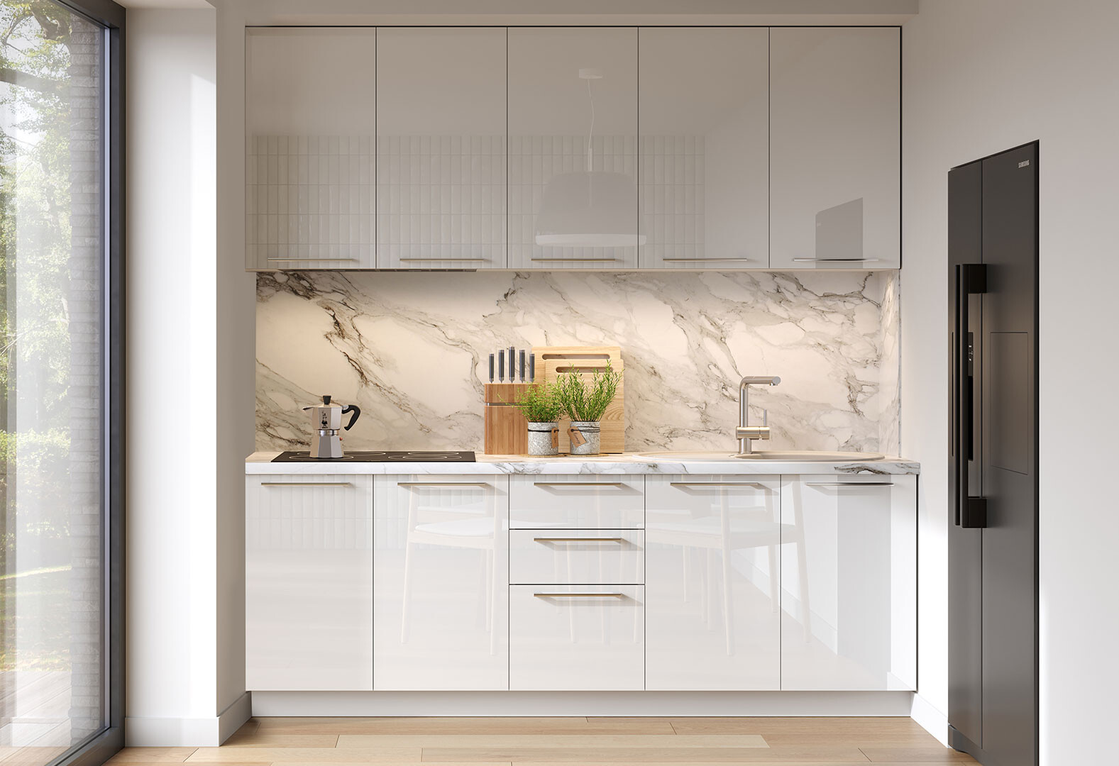 Фото 6 - Модульная кухня Глори / Glory МироМарк